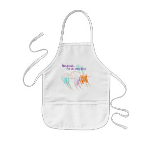 Infantil Delantal del artista de Olivia