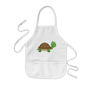 Infantil Delantal del bebé de la tortuga