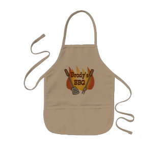 Infantil Delantal del cocinero del Bbq del niño