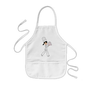 Infantil Delantal del cocinero del dibujo animado