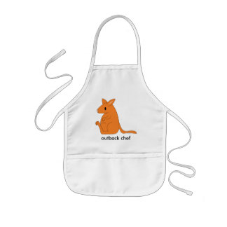Infantil delantal del cocinero del niño interior