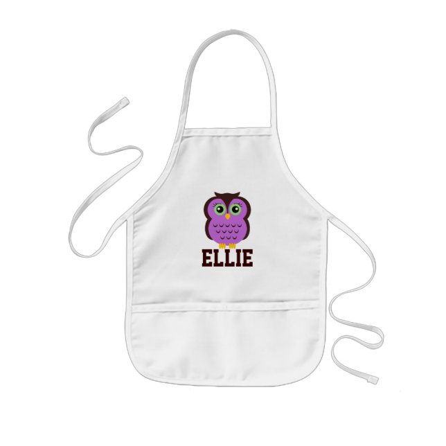 Infantil Delantal del fiesta (Ellie) (Frente)