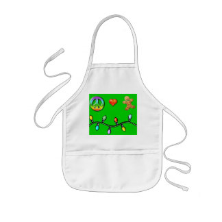 Infantil delantal del navidad