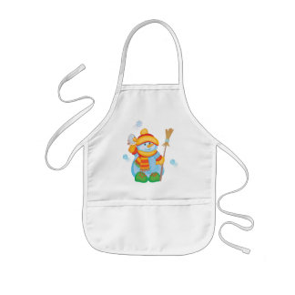Infantil Delantal del navidad de Snowkid para los niños