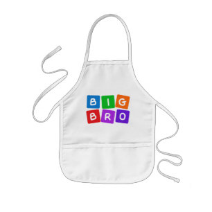 Infantil Delantal grande de Bro - elija el estilo y el