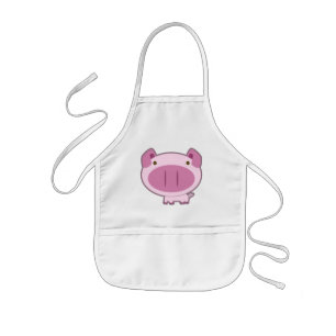 INFANTIL DELANTAL GUARRO ROSADO LINDO DE LOS NIÑOS