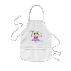 Infantil Delantal lindo del ángel de los niños para los