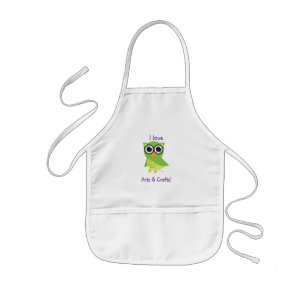 Infantil Delantal lindo del búho