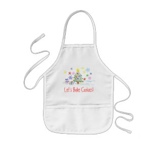 Infantil Delantal lindo del navidad de los niños para la
