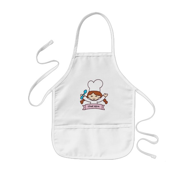 Infantil Delantal Mini Masterchef para pequeños cocineros! (Frente)