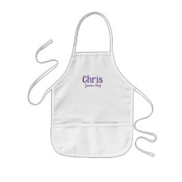 Infantil Delantal para niños Chef Junior Cumpleaños Cocina