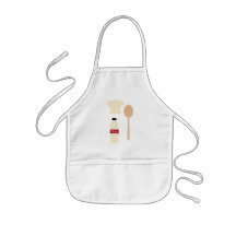 Delantal para niños de cocina