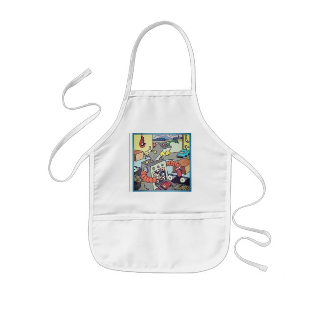 Infantil Delantal para niños de dalDesignNZ (Frente)