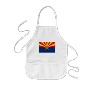 Infantil Delantal para niños de la bandera de Arizona