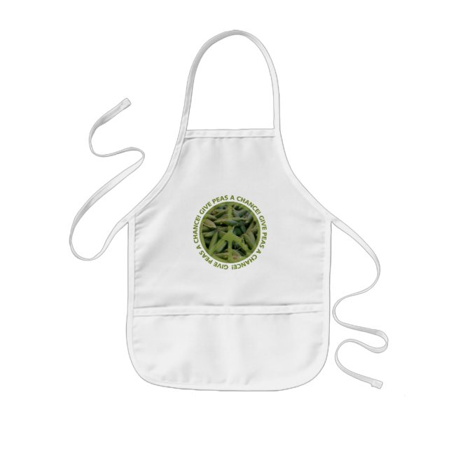 Infantil delantal PEAS - elegir estilo (Frente)