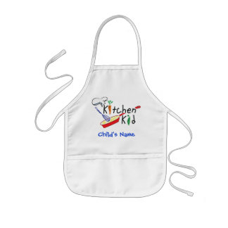 Infantil Delantal personalizado niño de la cocina