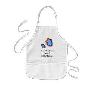 INFANTIL DELANTAL QUEMADO, COMIDA QUEMADA