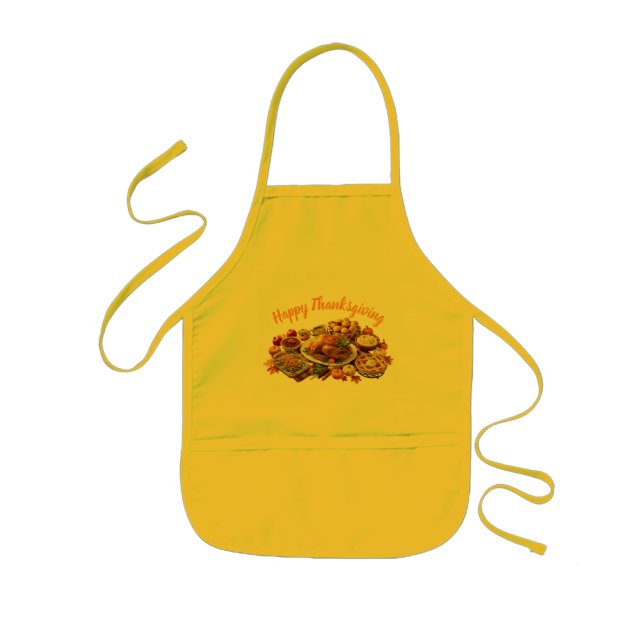 Infantil Delicioso delantal para niños con temática de Acci (Frente)