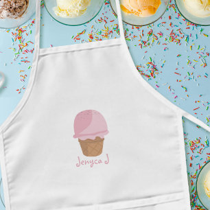 Infantil Delicioso delantal personalizado para niños con fo