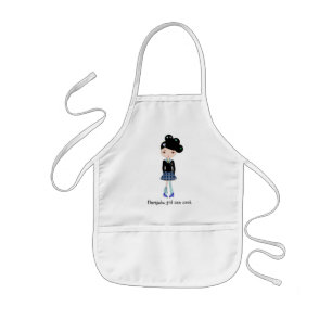 Infantil El chica de Harajuku puede cocinar el delantal