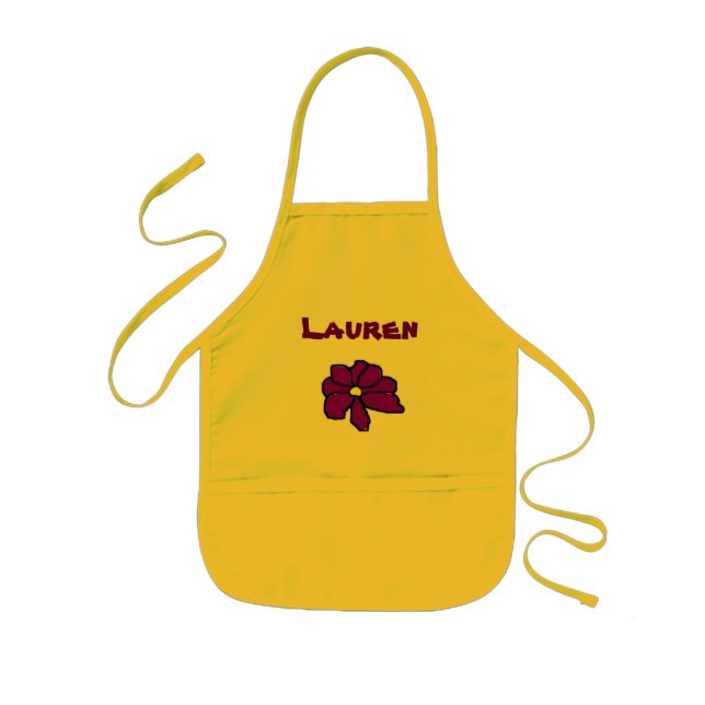Infantil El delantal de Lauren (Frente)