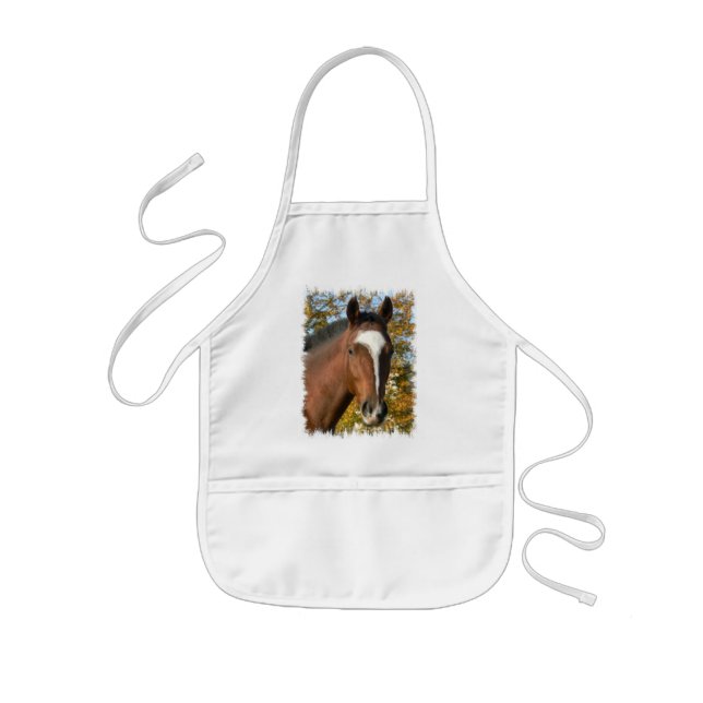 Infantil El delantal del niño cuarto del caballo (Frente)