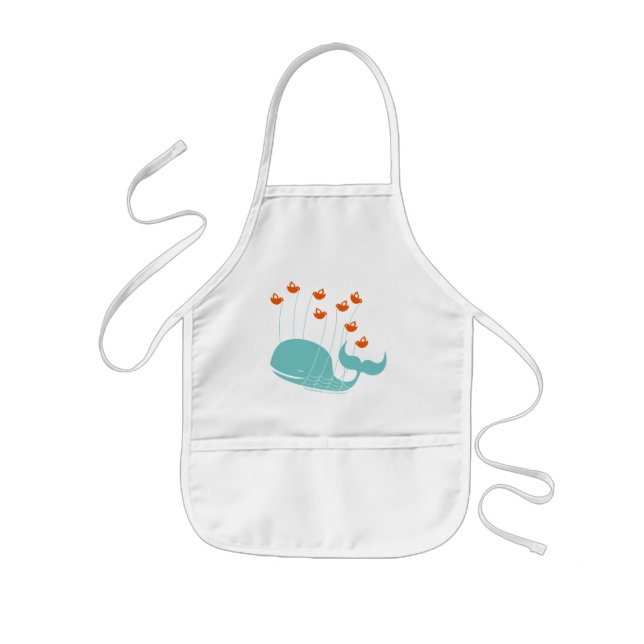 Infantil FailWhale embroma el delantal (Frente)