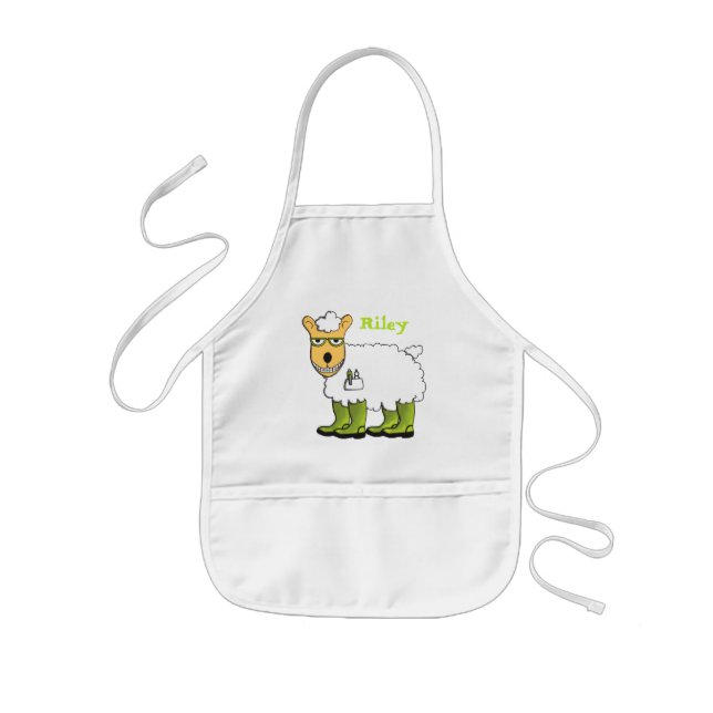 Infantil George - es un poco de delantal de oveja (Frente)