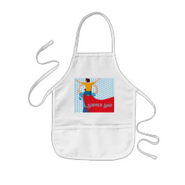 Infantil Regalo del Día del Padre para Papá Cena Delantal