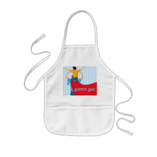 Infantil Regalo del Día del Padre para Papá Cena Delantal