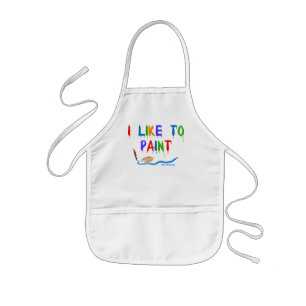 Infantil Tengo gusto de pintar - el delantal del niño