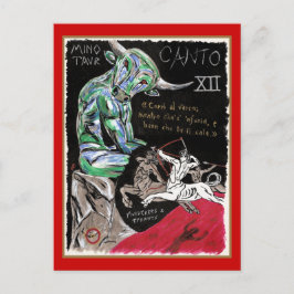 Inferno de Dante, postal de Canto XII
