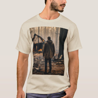 Inferno guradian : camiseta de diseño majestuoso