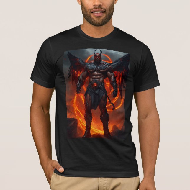 Inferno Sentinel: Temerosa camiseta de Demon Warri (Anverso)