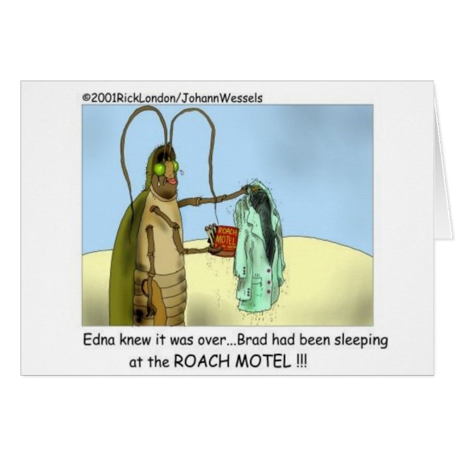 Infidelidad de las cucarachas Regalos divertidos,  (Anverso (Horizontal))