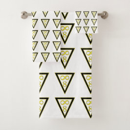 Infienity 8 juego de toallas de baño