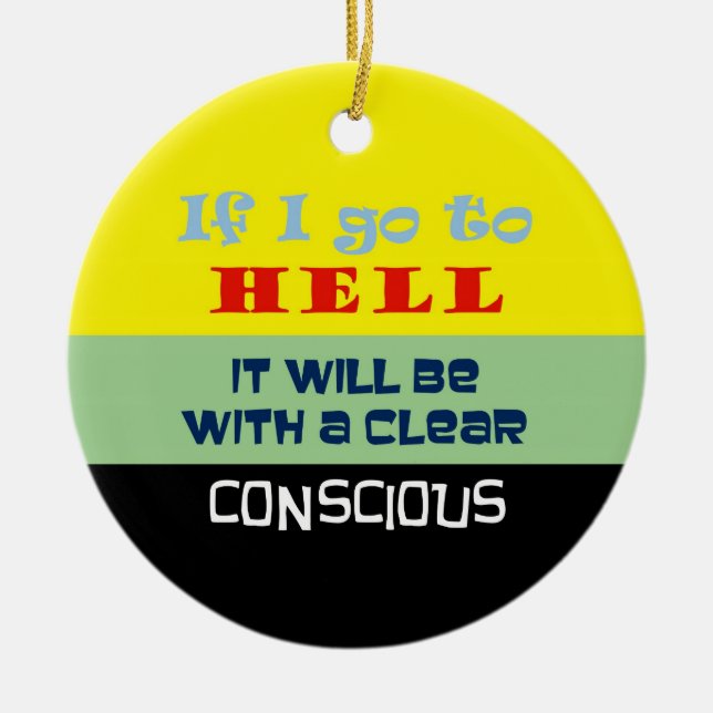 Infierno Consciente - Ornamento Espejo Automático  (Frente)