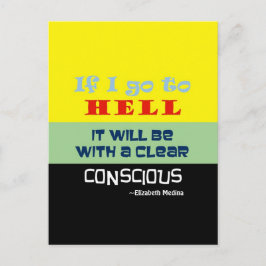 Infierno Consciente ~ Postcard / Invitaciones 4.25