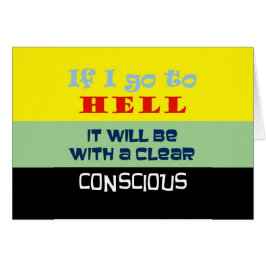 Infierno Consciente ~ Tarjeta