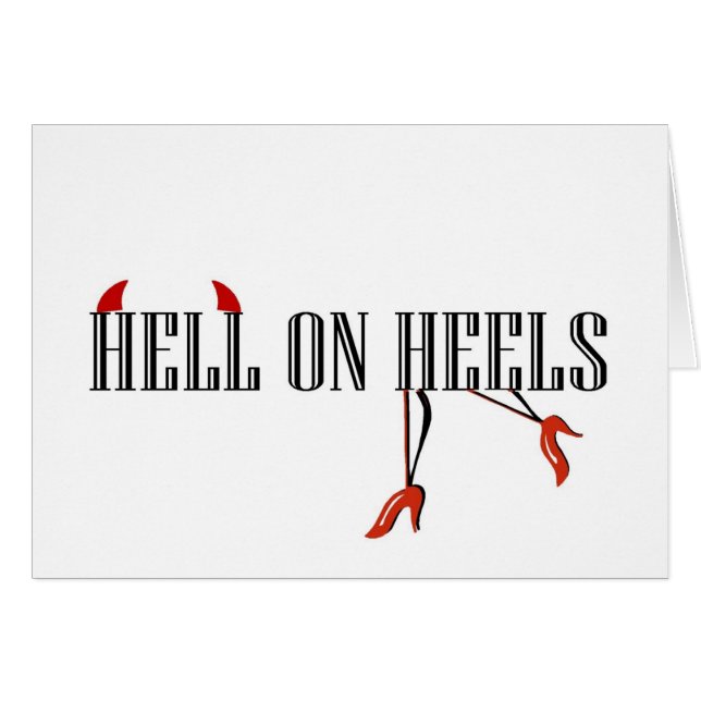 Infierno en los talones (piernas/cuernos) (Anverso (Horizontal))