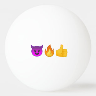 ¡Infierno sí! Bola de ping-pong de teniente