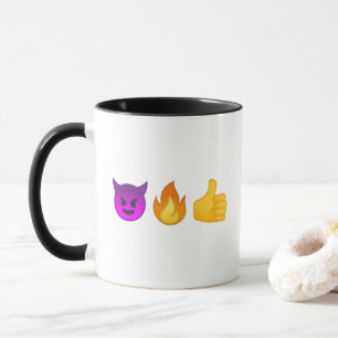 ¡Infierno sí! taza de café personalizada el   de