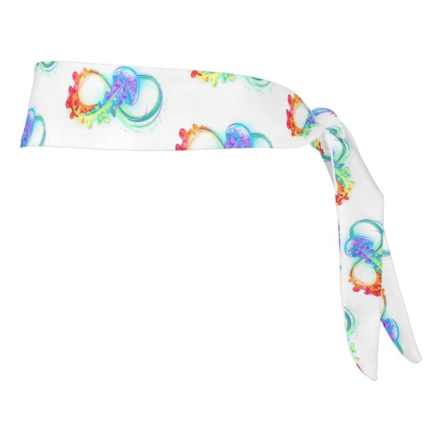 Infinidad con las medusas del arcoiris (Girar 90)