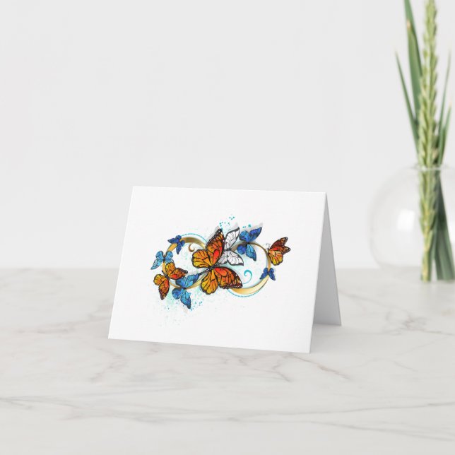 Infinidad de Mariposas Monarca (Anverso)