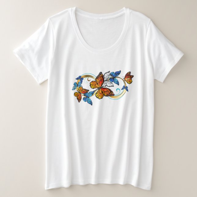 Infinidad de Mariposas Monarca (Anverso del diseño)