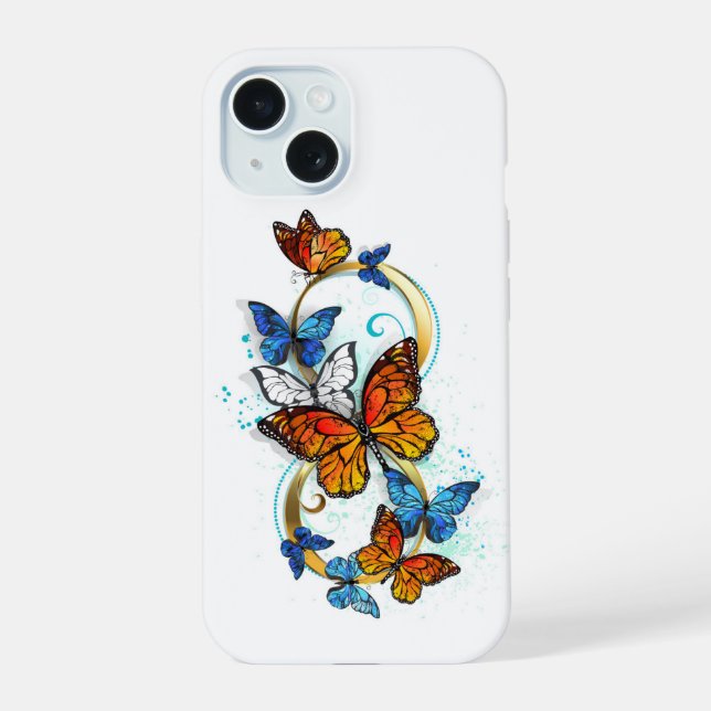 Infinidad de mariposas monarca (Reverso )