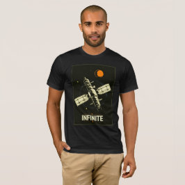 Infinita cósmica - Camiseta Retro Sci-Fi