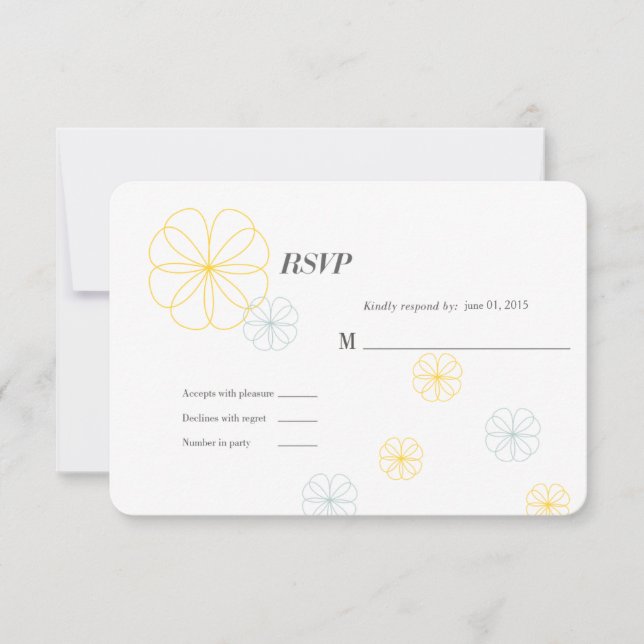 Infinite Love Wedding RSVP (Anverso)