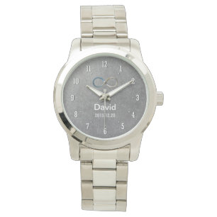 Infinito Personalizable   Reloj de manos Nerd