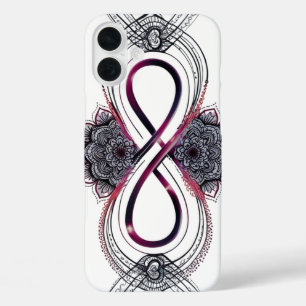 Infinity Love Mandala iPhone 16 Plus Funda - Moder